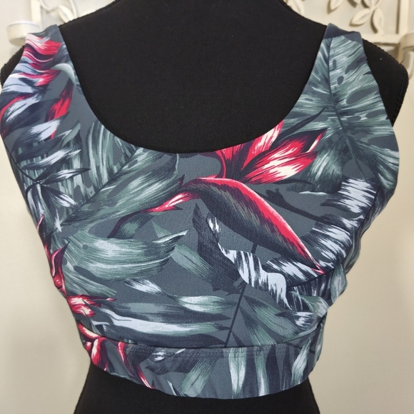 ⭐️Lole Tropical Print Women's Soort Bra Med - Picture 1 of 4